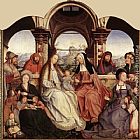 Quentin Massys Canvas Paintings - St Anne Altarpiece (central panel)